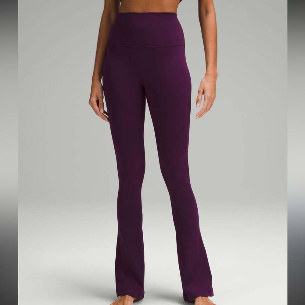 lululemon athletica Plum Boot Cut Flare Pants